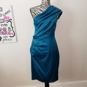 Dressbarn | One Shoulder Embellished Midi Dress